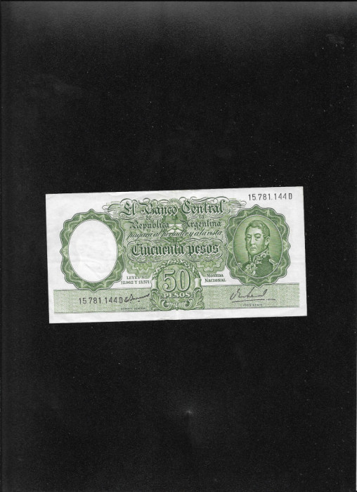 Argentina 50 pesos 1952(69) seria15781144