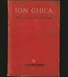 DIN VREMEA LUI CARAGEA - ION GHICA - BPT