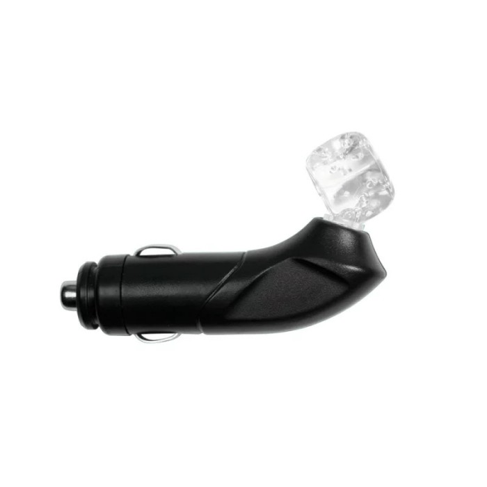 Ornament priza bricheta iluminat Crystal-Dice cu LED 12V - Multicolor Garage AutoRide