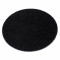 Covor SOFFI cerc shaggy 5cm negru, cerc 100 cm