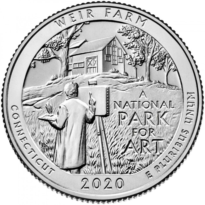 RARR : SUA - QUARTER WEIR FARM , CONNECTICUT 2020 S - UNC / SERIA PARCURI NAT.