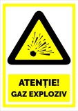 Indicator de avertizare gaz exploziv