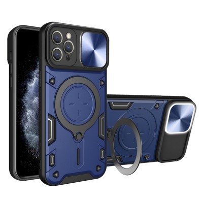 Husa iPhone 11 Pro Techsuit CamGuard Pro, albastru foto