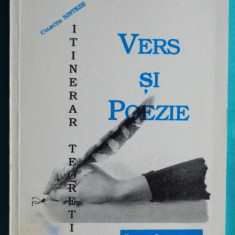 Marcel Crihana – Vers si poezie Itinerar teoretic ( cu dedicatie si autograf )