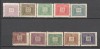 Brazilia.1942 Porto-Cifra inramata GB.101, Nestampilat