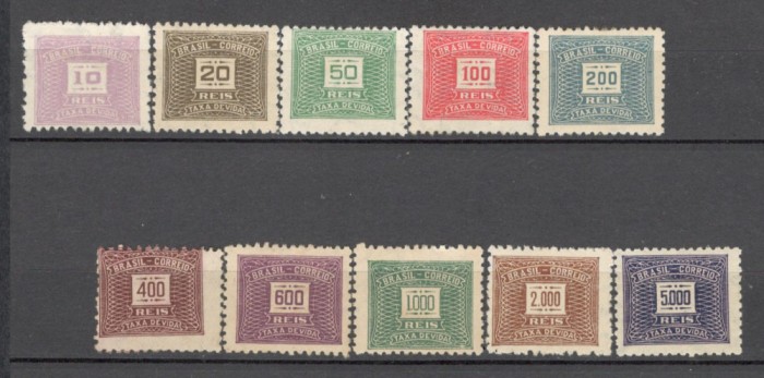 Brazilia.1942 Porto-Cifra inramata GB.101