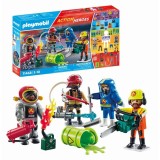Playmobil-CREEAZA PROPRIA FIGURINA ECHIPA DE POMPIERI