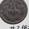 austria 1 kreuzer 1885 aunc cupru