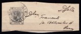 ROMANIA1894 REGELE CAROL I A IV-a EMISIUNE DE BENZI PENTRU ZIARE STAMPILATA, Stampilat