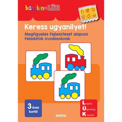 Keress ugyanilyet! - LDI125 - Megfigyel&amp;eacute;s fejleszt&amp;eacute;s&amp;eacute;t alapoz&amp;oacute; feladatok &amp;oacute;vod&amp;aacute;soknak - BambinoL&amp;Uuml;K foto