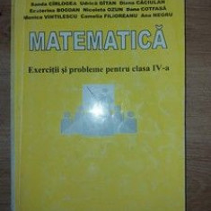 Matematica Exercitii si probleme pentru clasa a 4 a Diana Caciulan