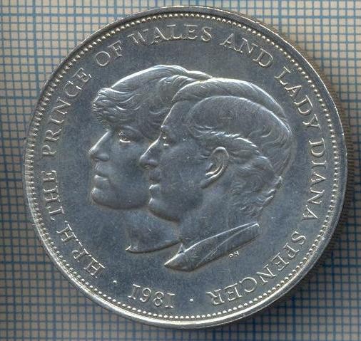 AX 1478 MONEDA- MAREA BRITANIE - 25 NEW PENCE -ANUL 1981 -STAREA CARE SE VEDE