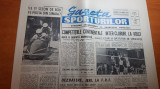 Gazeta sporturilor 18 ianuarie 1990-bob la sinaia,volei,patinaj viteza