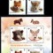 Romania 2012, LP 1960+a, Pui de animale salbatice, serie+bloc, MNH! LP 79,00 lei