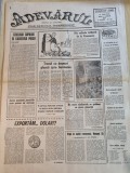 Adevarul 6 aprilie 1993-america vine in ajutorul rusiei