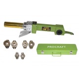 Plita de lipit PPR Procraft PL2000, 2 kW, bacuri 20 25 32 mm, 300 grade, ciocan PPR Innovative ReliableTools