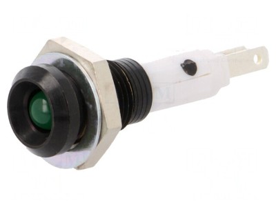 Lampă LED Verde &amp;Oslash;9mm pentru PCB foto