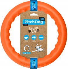 Jucarie Inel pentru caini PitchDog 28 cm