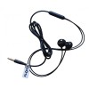 Casti Intraauriculare KLGO KS 11 Cu Fir , Microfon , Butoane Control Volum , Dynamic Sound , Negru