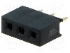 Conector 3 pini, seria {{Serie conector}}, pas pini 2mm, CONNFLY - DS1026-01-1*3S8BV