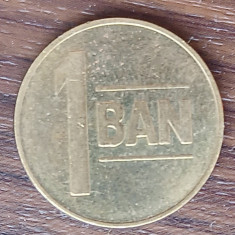 Moneda Romania - 1 Ban 2007 - An rar