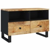 Cumpara ieftin Comoda TV, 70x33x46 cm, lemn masiv de mango
