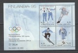 Finlanda.1994 Expozitia filatelica FINLANDIA:100 ani Comitetul Olimpic International-Bl. DF.154