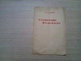 COOPERATIA ROMANA ? - Stefan M. Zeletin - 1925, 14 p., Alta editura