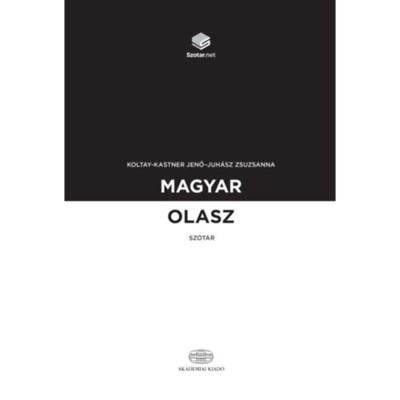 Magyar-olasz sz&amp;oacute;t&amp;aacute;r + online sz&amp;oacute;t&amp;aacute;rcsomag - Koltay-Kastner Jenő foto