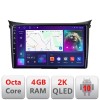 Navigatie Hyundai I30 2011-2016 Android Octa Core Ecran 2K QLED GPS 4G 4+32GB 360 KIT-i30-2011+EDT-E409-2K CarStore Technology