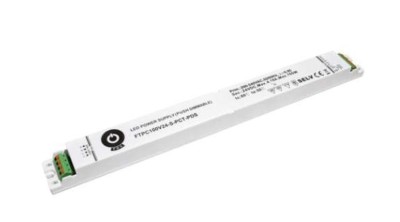 Sursă de alimentare POS FTPC100V24-S-PCT-PDS, driver LED POS 24V/4.16A, carcasă subțire din plastic, conectori push-in, buton de control al luminozită foto