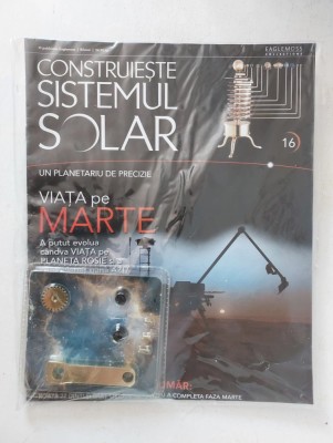 Revista Construieste sistemul solar, numarul 16, nedesfacut / sigilat, astronomie planetariu foto