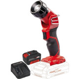 Einhell TE-CL 18 Li H PXC + Starter Kit - Lampa/Lanterna + Set 1 acumulator si incarcator Li-Ion 18 V 4 Ah