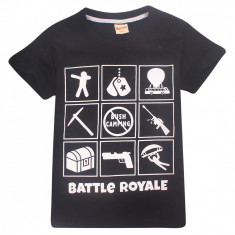 Tricou FORTNITE T-Shirt Battle Royale LOGOS 11-12 ani + Bratara CADOU !! foto