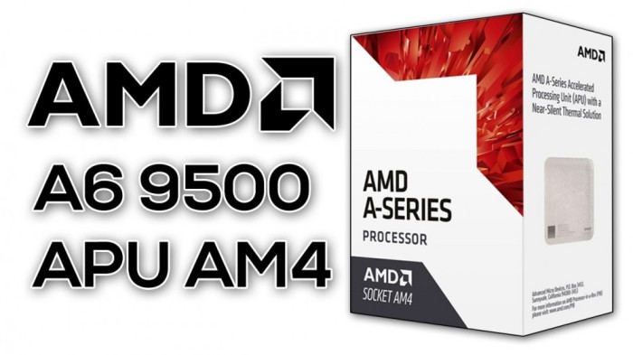 Procesor AMD A6 9500-Radeon R5 integrat-Socket AM4 nou