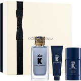 Dolce&amp;Gabbana K by Dolce &amp; Gabbana EDT Gift Set set cadou pentru bărbați