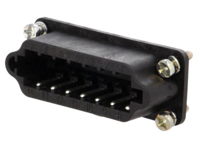 Conector HARTING HDC inserturi contact mamă 14 pini 10A 25V Staf&amp;reg; foto