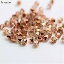 Accesorii Textile, Pentart, Strasuri Rosu Cupru 4 mm Bicon Austria Crystal 100pc foto