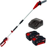 Einhell GC-LC 18/20 Li T PXC + Twinpack + 4514095 - Drujba 20 cm 5.5 m/s + Set 2 acumulatori si incarcator Li-Ion 18 V 4 Ah