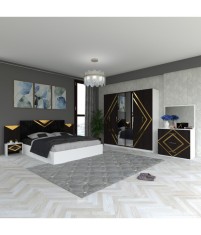 Dormitor Porto Wenge 160x200cm