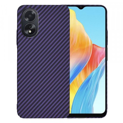 Husa pentru Oppo A18 / A38, Techsuit, Carbonite FiberShell, Mov foto