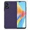 Husa pentru Oppo A18 / A38, Techsuit, Carbonite FiberShell, Mov