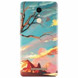 Husa silicon pentru Xiaomi Remdi Note 3, Artistic Landscape