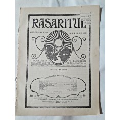 Revista Rasaritul, anul VII, nr.29-32/1925