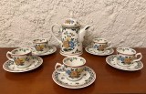 SET DE CAFEA PENTRU 5 PERSOANE- 11 PIESE DIN PORTELAN VILLEROY &amp; BOCH- ALT AMSTERDAM
