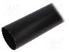 Tub termocontractant, 68mm, 1m, neagra, HELLERMANNTYTON - 321-20680