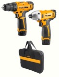 Set Masina de gaurit &amp; Bormasina impact 12V Li-ion cu ge