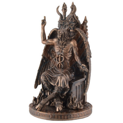 Statueta Baphomet 24 cm foto