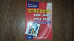 Dictionar Economic - Roman-Maghiar - MARTON ALBERT / CSOSZ CSONGOR, 2008 foto