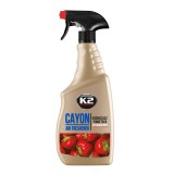 Spray odorizant auto, K2, Capsuni, 700ml